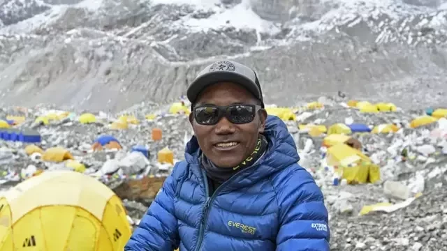Nepali mountaineer climbs Everest for record 27th time