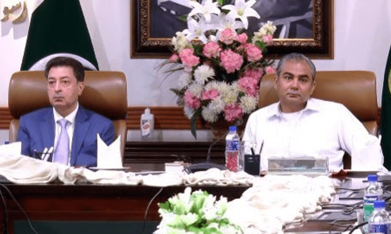 Election Commissioner, caretaker CM briefed on May 9 events