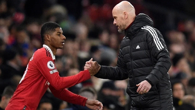 Ten Hag hopes Rashford and Man Utd &lsquo;find each other&rsquo; in contract talks