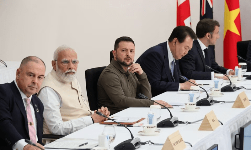 At G7, Zelenskiy says Bakhmut destruction has echoes of Hiroshima