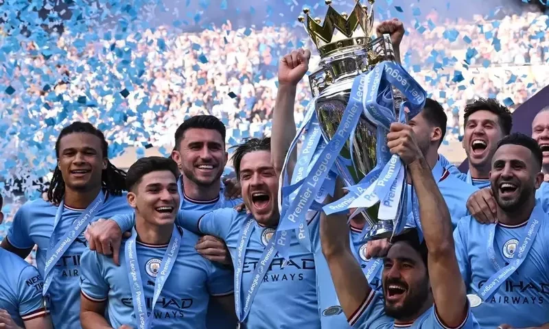 Man City celebrate Premier League title with 1-0 win over Chelsea