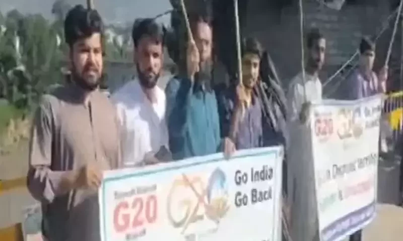 People in AJK want G20 nations to boycott tourism event in IIOJK