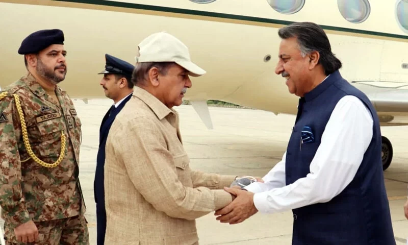 PM arrives in Quetta to attend 34th National Games ceremony
