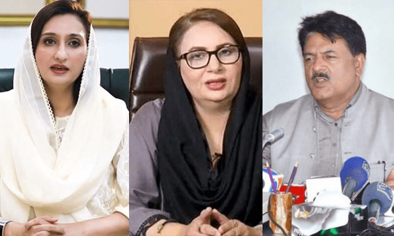 Maleeka Bokhari, Jamshed and Mussarat Cheema quit politics and PTI