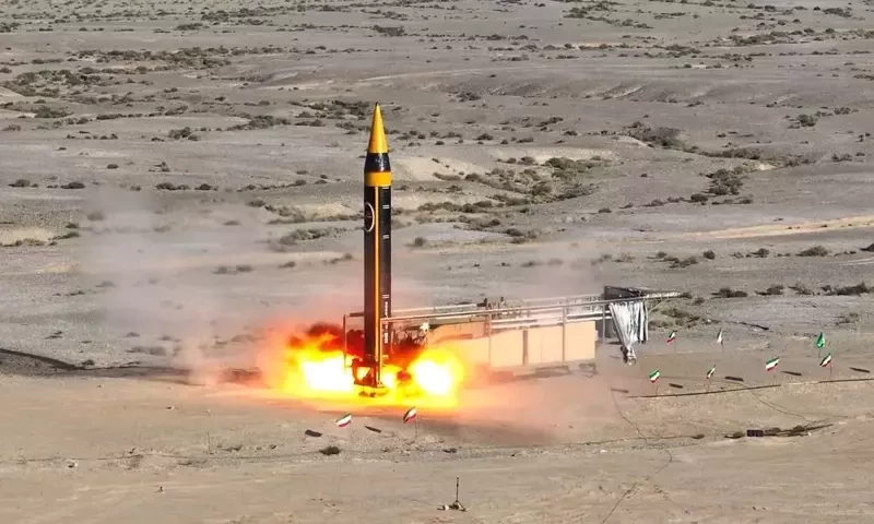 Iran says it has successfully test-launched ballistic missile