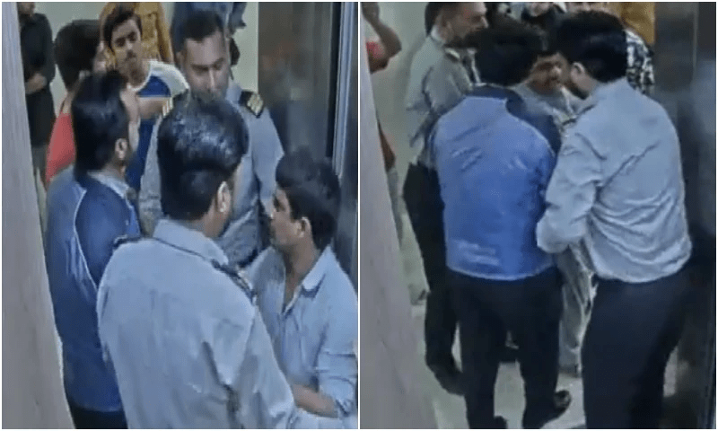 DHA elevator fight: Karachi court sends suspect to jail on judicial remand