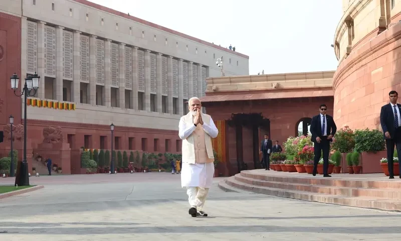 Modi inaugurates new parliament building as part of New Delhi&rsquo;s makeover