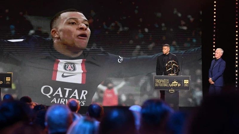 Mbappe named best Ligue 1 player for fourth consecutive time