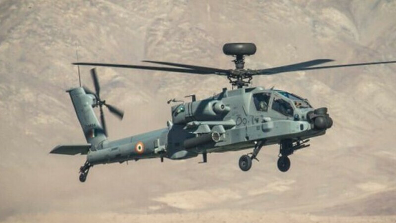 Indian Apache helicopter makes emergency landing in Madhya Pradesh
