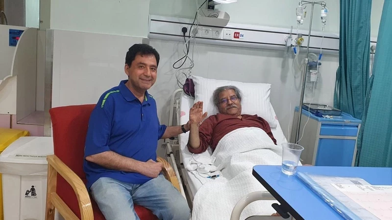 Journalist Sami Abraham returns home