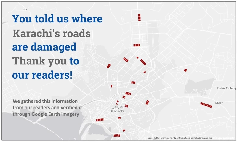 Poll: Tell us if your road has been repaired, Karachi
