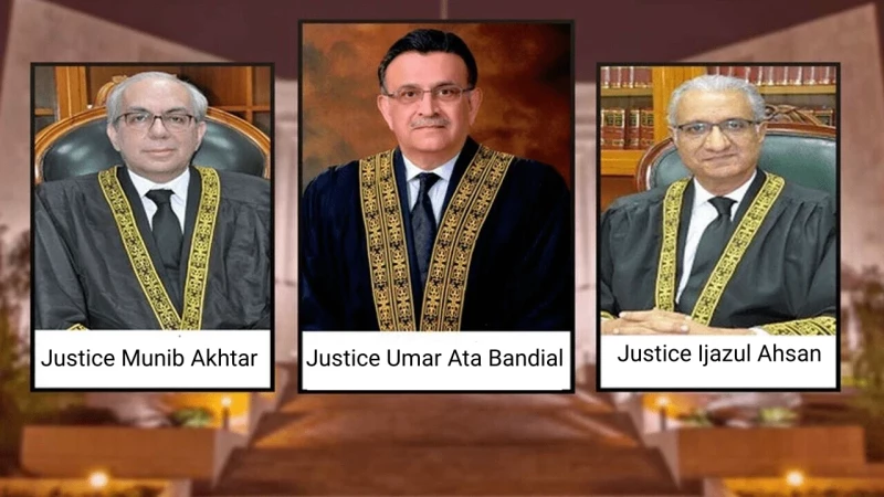 Supreme Court entertains govt petition against CJP, two judges