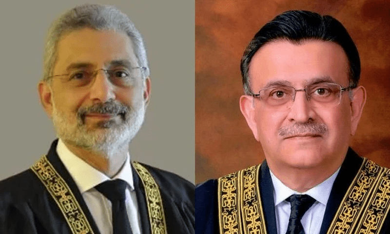 Video shows Justice Bandial and Justice Isa in awkward encounter