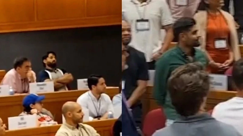 Video of Babar, Rizwan attending class in Harvard Business School goes viral