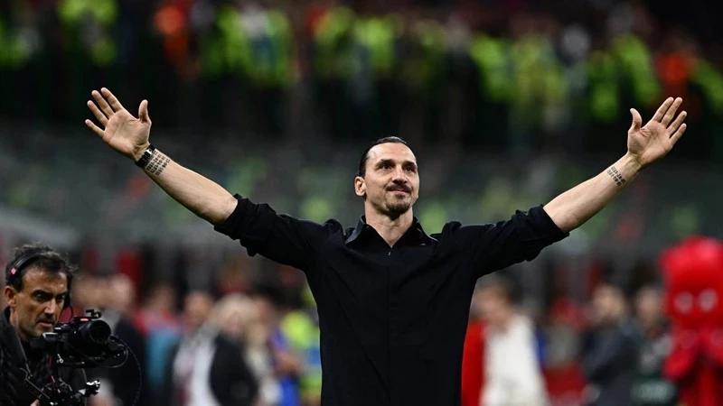 Milan&rsquo;s Ibrahimovic hangs up his boots at 41