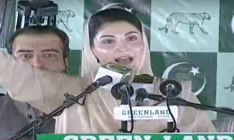 Maryam Nawaz disparages &lsquo;disintegrated&rsquo; PTI in Shujabad convention