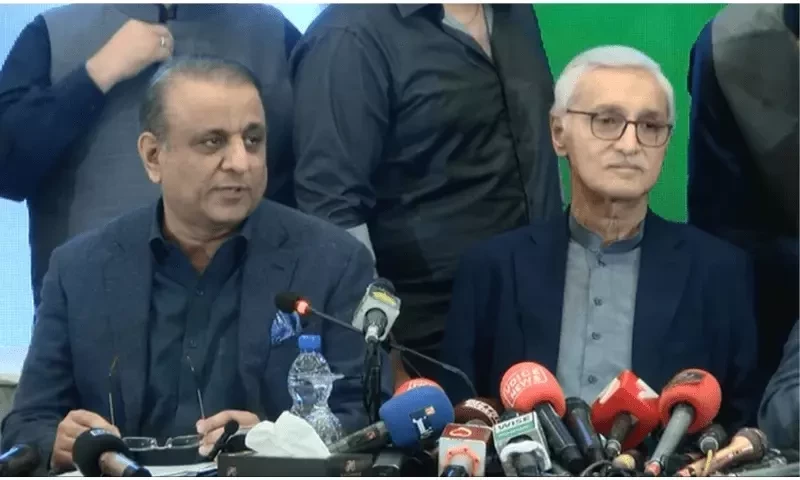 Jahangir Tareen served legal notice for copying party name
