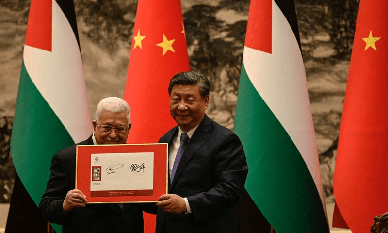 Xi: China willing to help foster Palestinian peacemaking with Israel