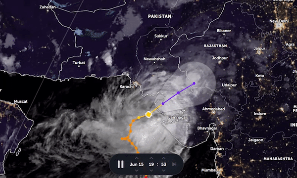 Cyclone Biparjoy makes landfall in India&rsquo;s Gujarat coast near Pakistan