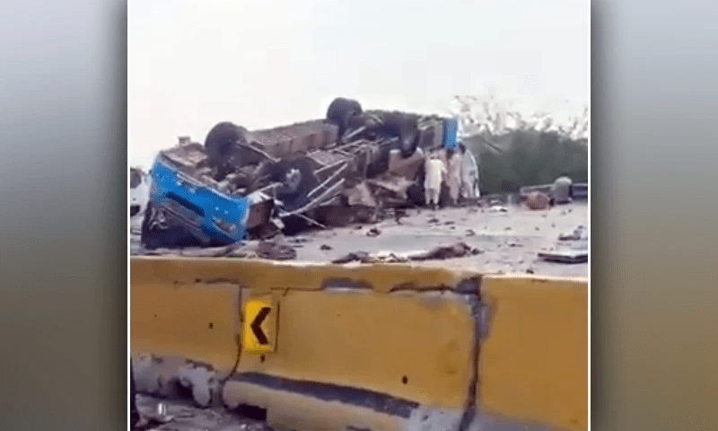 Bus crash kills 12 in Punjab&rsquo;s Kallar Kahar