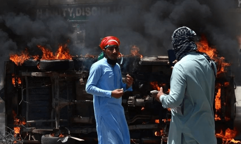 May 9 accused&rsquo;s brother says PTI throwing protestors under the bus