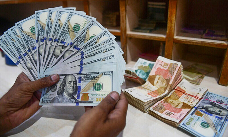 Dollar slips by Rs4 against rupee in open market
