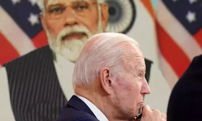 Dozens of US lawmakers urge Biden to raise rights issues with Modi