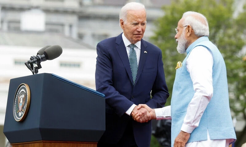 Khawaja Asif reacts to Biden, Modi call statement on Pakistan terrorism