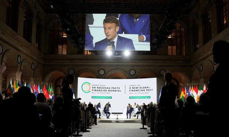 Rich nations finalise $100 bln climate aid at Paris summit: Macron