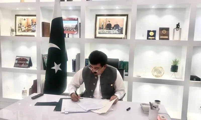 Acting President Sadiq Sanjrani assents Election Amendment Bill 2023