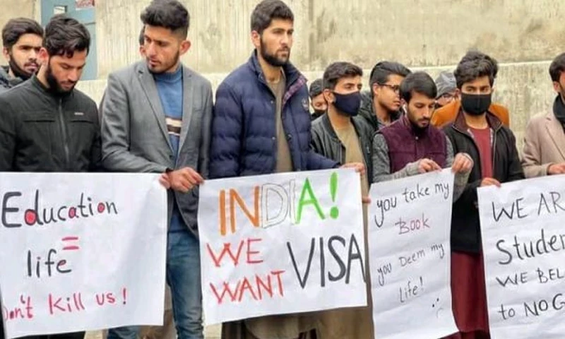 Afghan students in limbo as Indian authorities cancel visas
