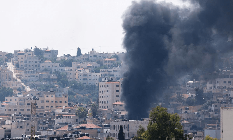 Israeli drones strike West Bank in major operation