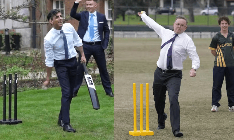 Cricket dismissal row draws in Australian and UK prime ministers