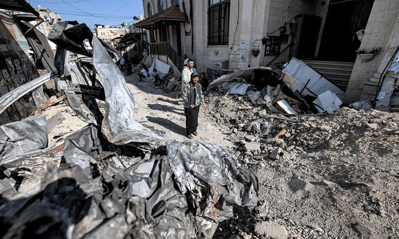 Palestinians defiant amid damage after Israel ends Jenin raid