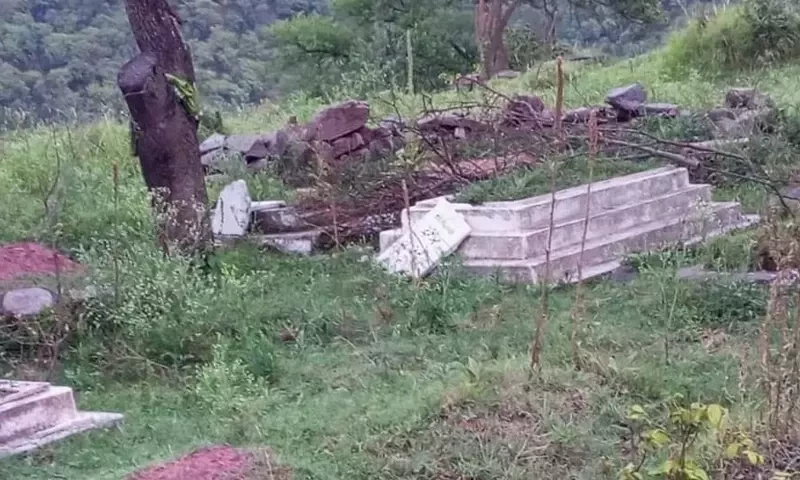 Graves of Ahmadis vandalized in AJK&rsquo;s Kotli, claims community