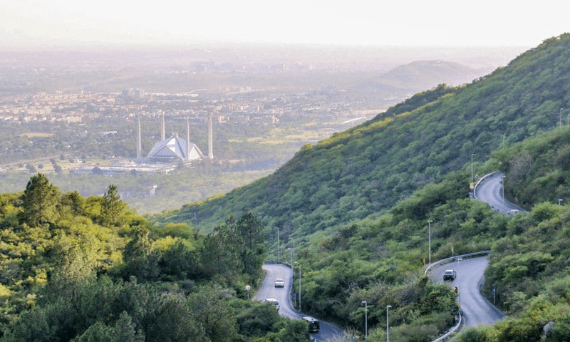 Alexander Road that will connect Islamabad with KP through Margalla Hills