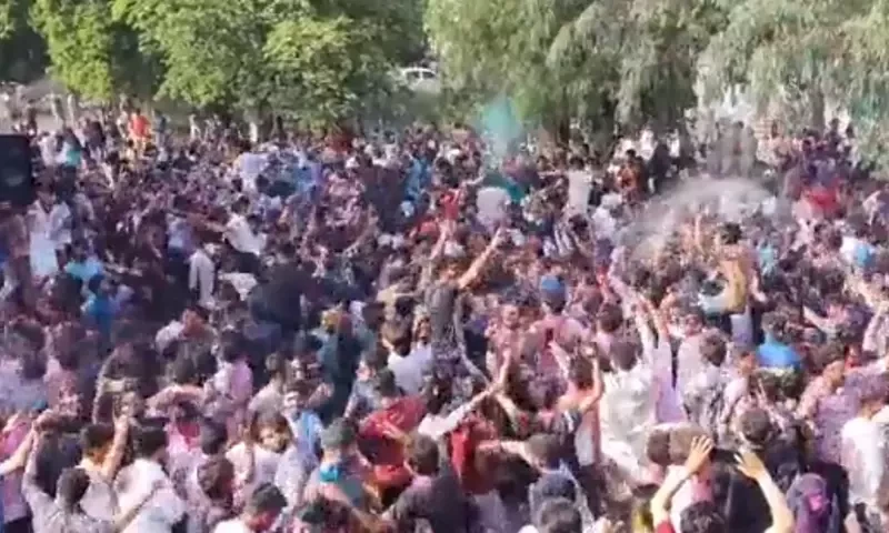 Quaid-i-Azam University issues show cause notice over organising Holi