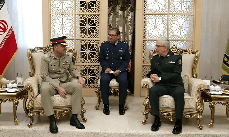 Pak, Iran army chiefs discuss security and bilateral relations
