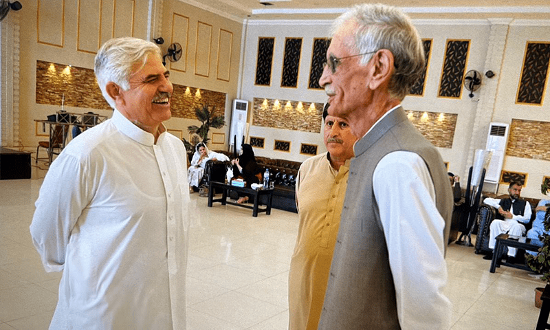Pervez Khattak launches new party with 57 former PTI members