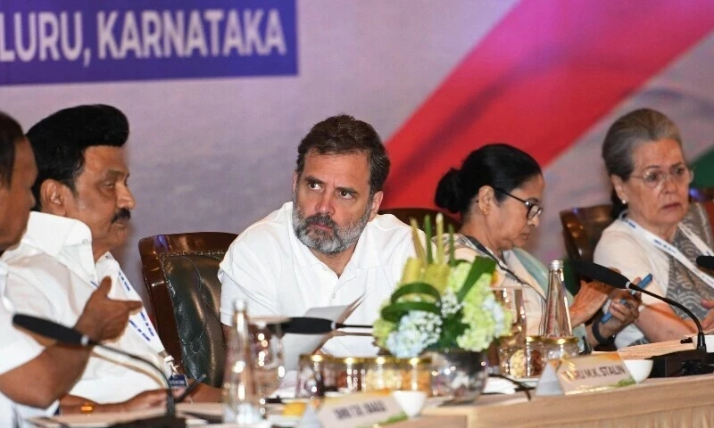 Indian opposition parties form alliance called &ldquo;INDIA&rdquo; for 2024 elections