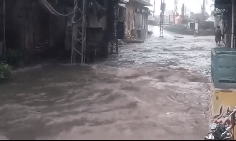 Nullahs rise as second spell of monsoon arrives in twin cities