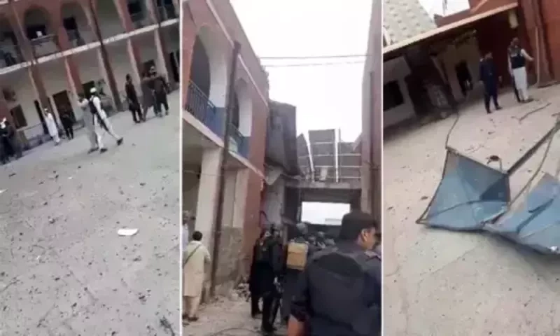 4 martyred, 8 injured as two suicide bombers attack police compound in KP