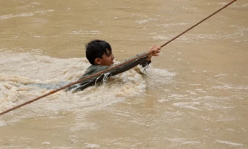 Houses, shops damaged as glacial snowmelt result in river overflow