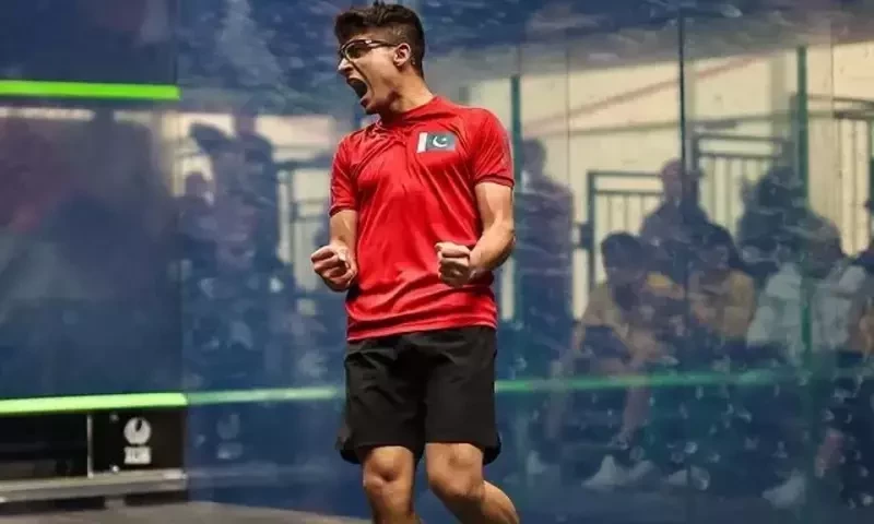 Pakistan&rsquo;s Hamza Khan reaches World Junior Squash Championship final