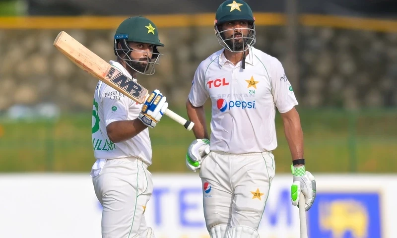 Pakistan posts 145/2 on Day 1 of second Test in Colombo