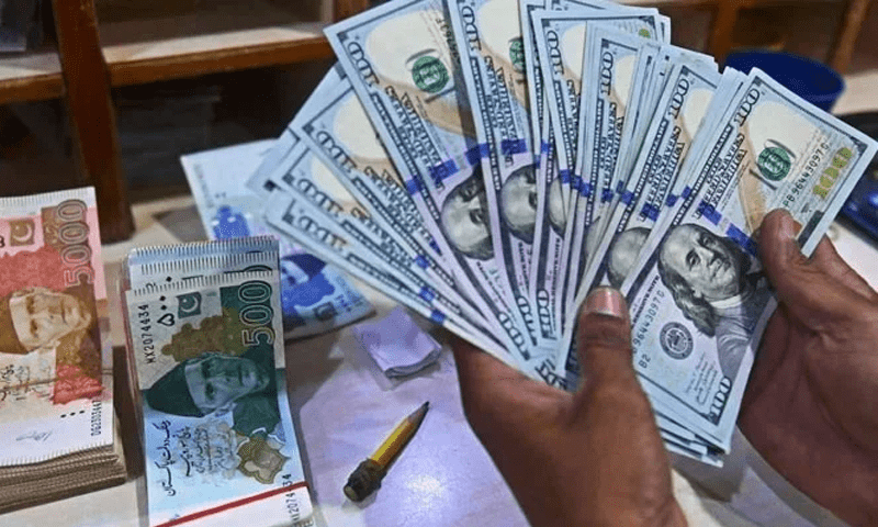 Dollar continues rise against rupees