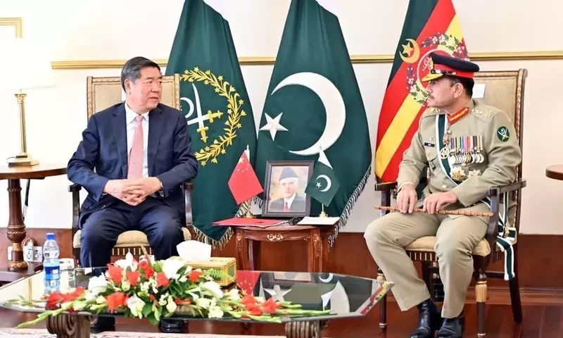 Chinese Vice Premier He Lifeng meets COAS Gena Munir