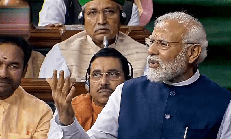 India PM Modi&rsquo;s government defeats no-confidence motion