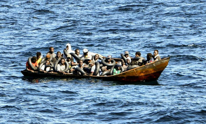 Baby among two dead as migrant boat sinks off Tunisia