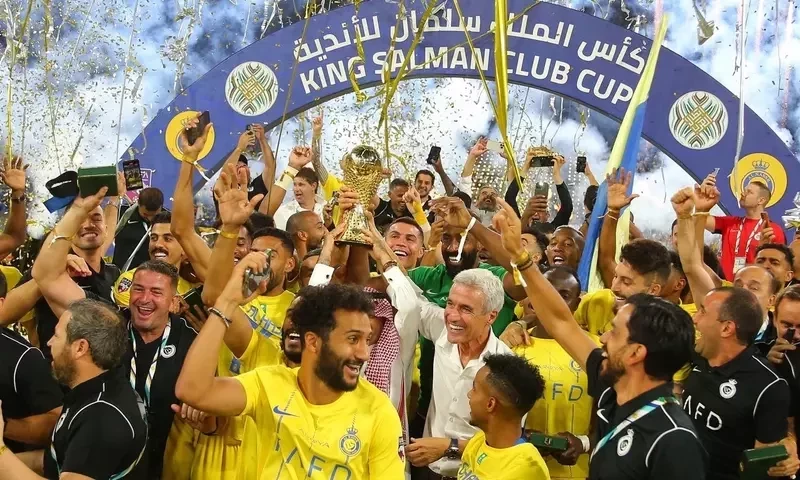 Ronaldo wins first title at Al-Nassr